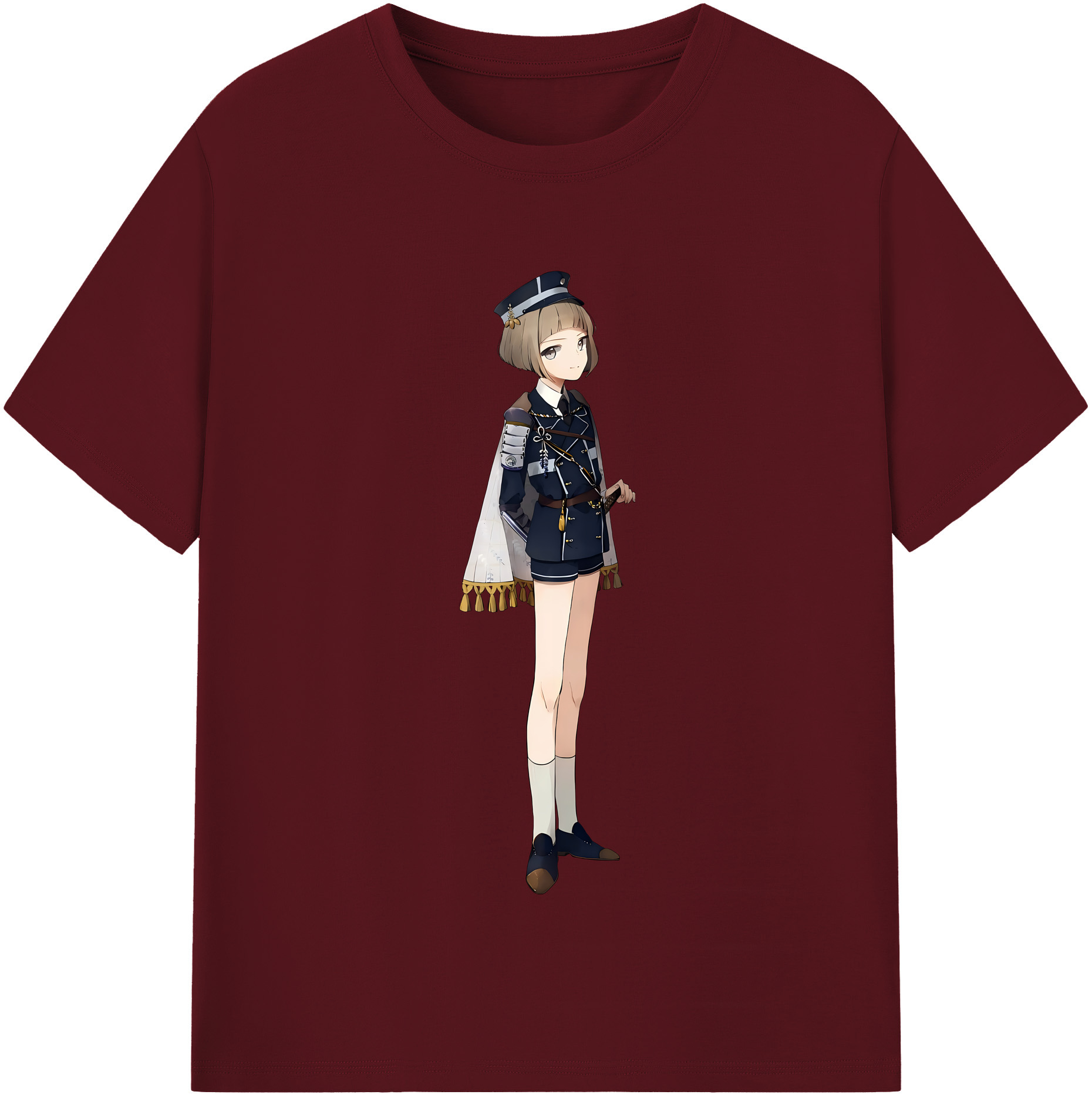 （画像用） 刀剣乱舞 Touken Ranbu 綿100％半袖Tシャツ（フロントプリント）